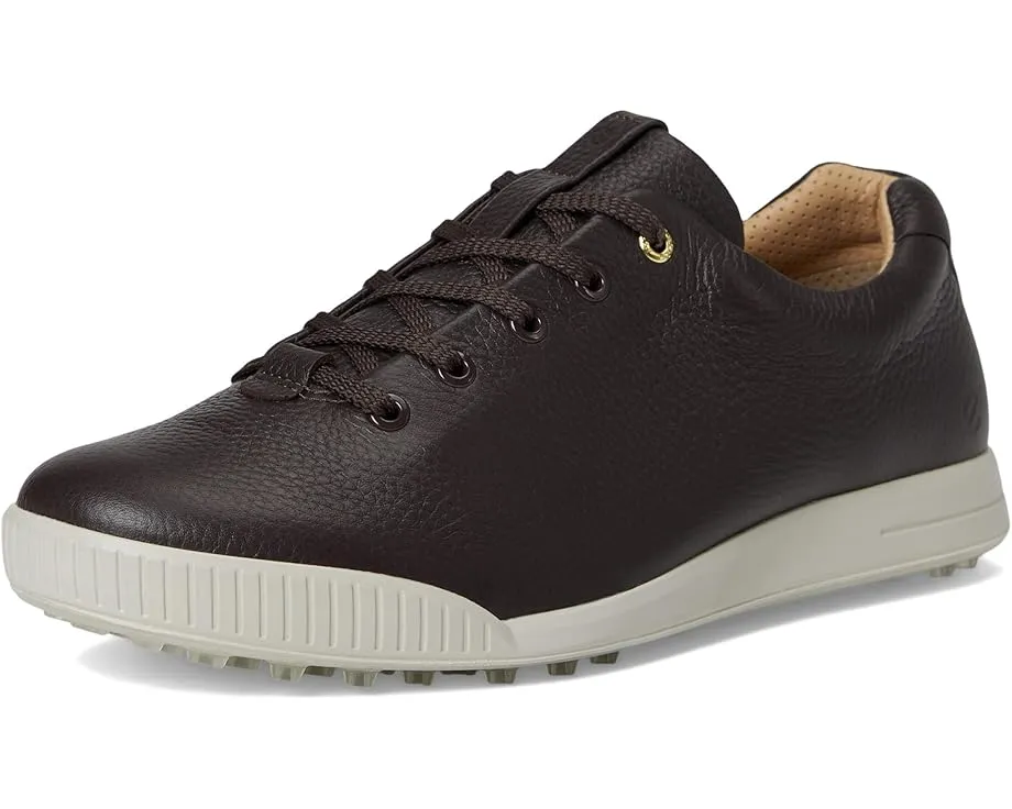 Водонепроницаемые гольф-кроссовки ECCO Golf Street Retro Hybrid с кожаным верхом