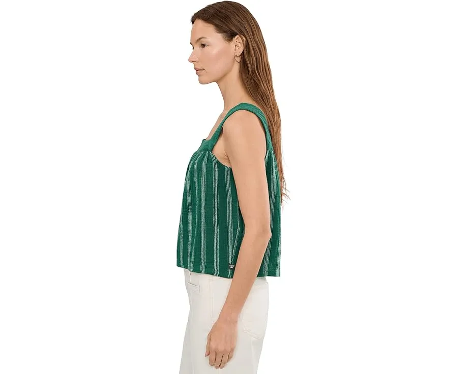 Топ Tate Double Weave Tank из конопли и органического хлопка с квадратным вырезом Toad&Co