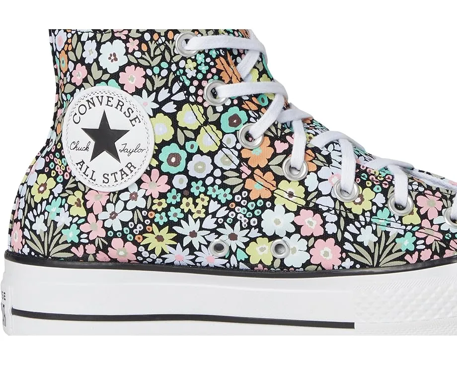 Converse Chuck Taylor All Star высокие кеды на платформе