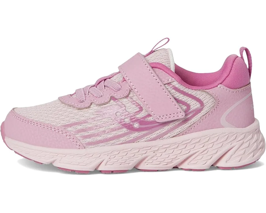 Детские кроссовки Saucony Wind 3.0 Alternative Closure с комбинированной застежкой и круглым носком