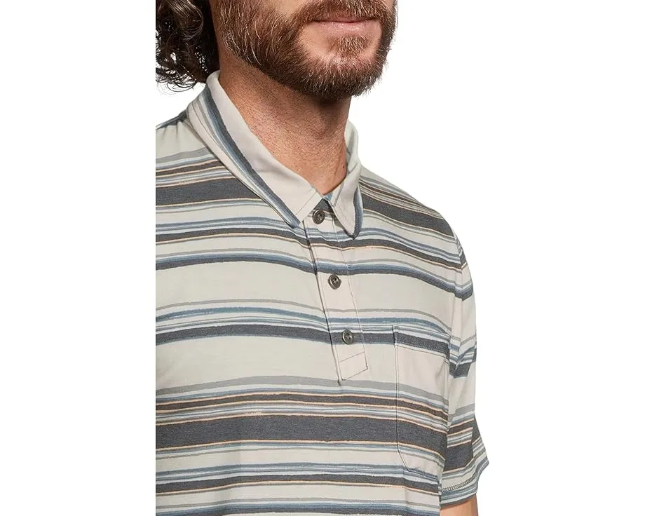Поло в полоску с защитой от солнца UPF 50+ L.L.Bean Everyday SunSmart Polo 2.0