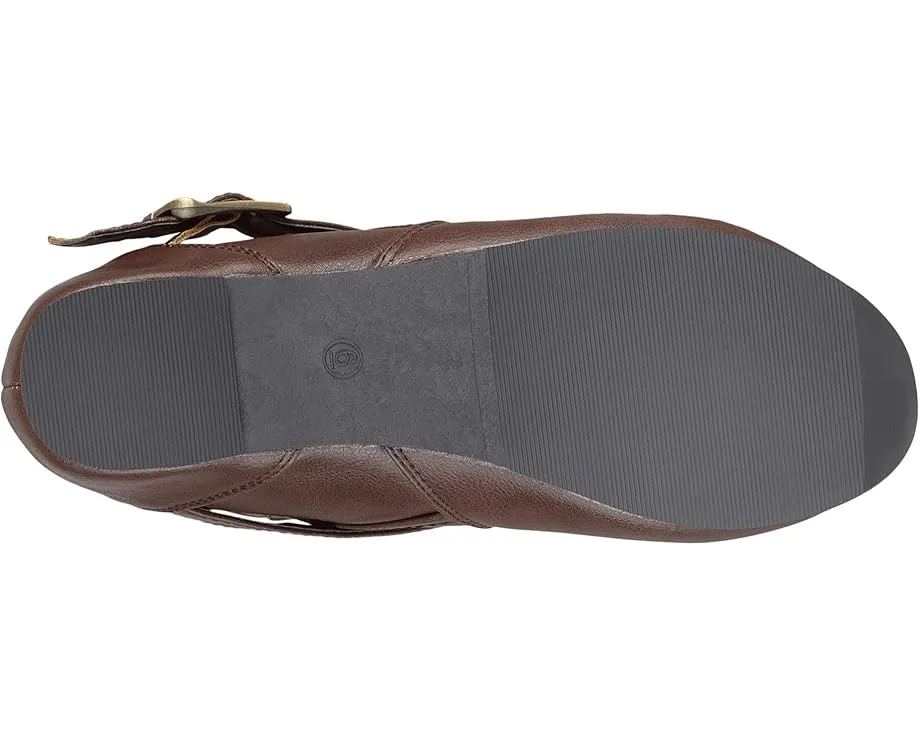 Ботинки Tiffany от Journee Collection с искусственной кожей и пряжками