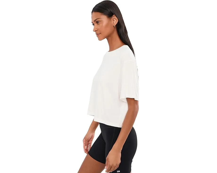 Футболка Splits59 Djuna Oversized Jersey Tee из белой вискозы
