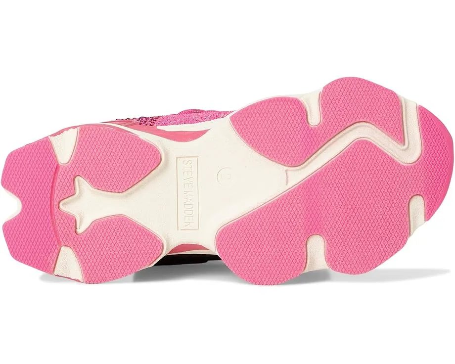 Детские кроссовки Steve Madden Kids Solace с петлями для удобства