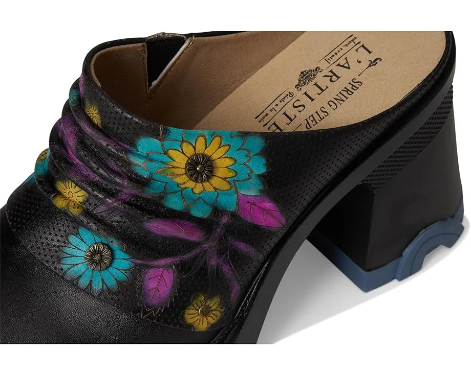 L'Artiste by Spring Step Туфли Chemistry с ручной росписью и квадратным каблуком