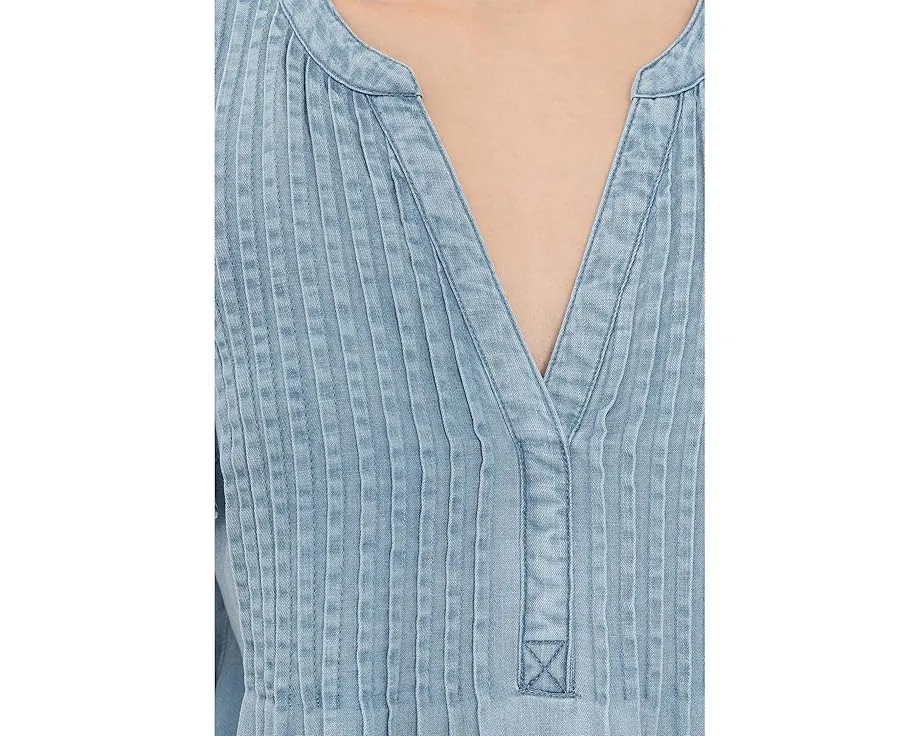 Блуза Liverpool Los Angeles с рукавами-фонариками и защипами