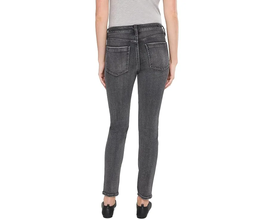 Узкие джинсы Abby Mid-Rise Skinny с завышенной талией Liverpool Los Angeles