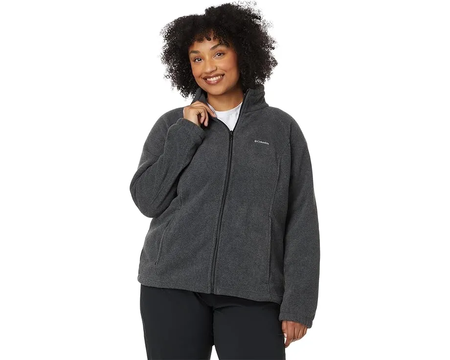 Толстовка Columbia Plus Size Benton Springs с молнией и карманами