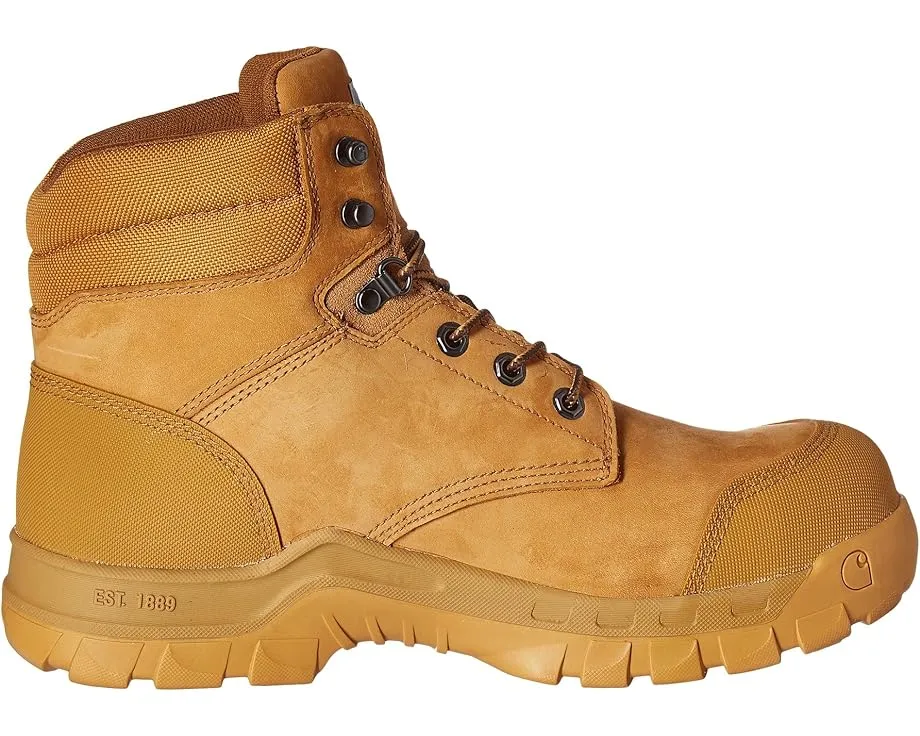 Рабочие ботинки Carhartt 6 дюймов (15.24 см) с водонепроницаемой мембраной и композитным мыском