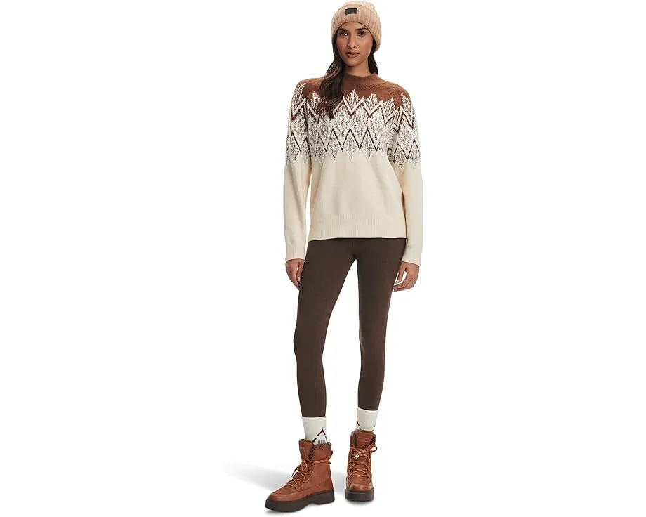 Свитер Varley Siren Jacquard с воротником стойкой и жаккардовым узором