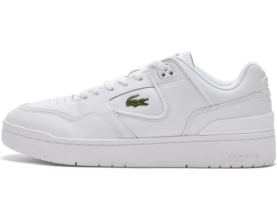 Кожаные кроссовки Courtcage Set Lacoste с перфорированным верхом