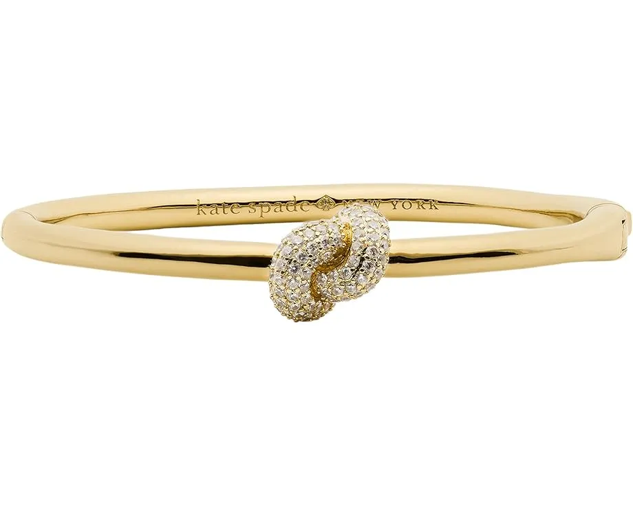 Браслет Sailor's Knot Pave Hinge с камнями из кубического циркония Kate Spade New York