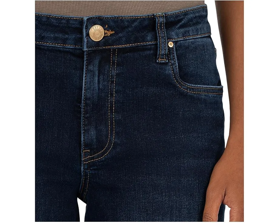 Джинсы KUT from the Kloth с высокой посадкой и широкими штанинами