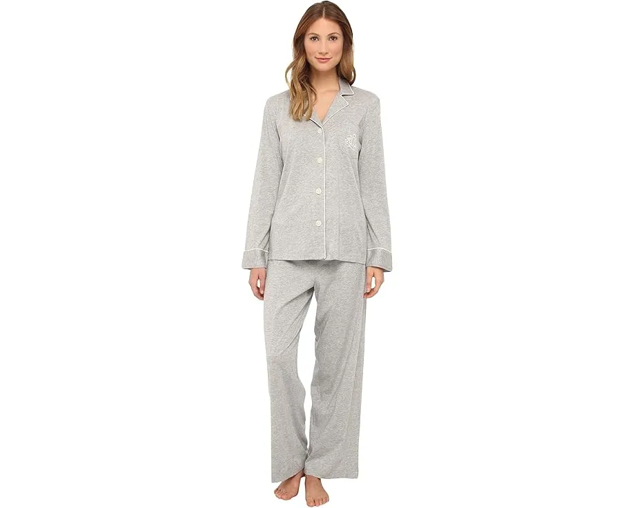Пижамный комплект Lauren Ralph Lauren Hammond Knits из хлопка и модала