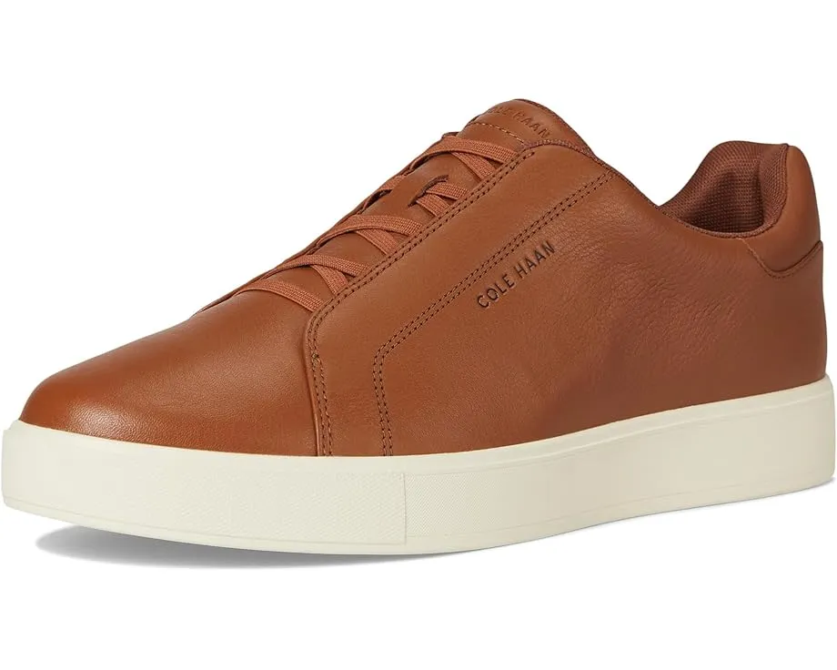 Кроссовки Cole Haan Grandpro Luxe Slip-On с эластичными шнурками и кожаной подошвой