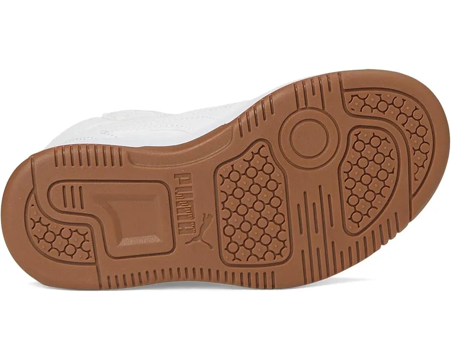 Кроссовки PUMA Kids Rebound Layup Mid на липучках с промежуточной подошвой EVA