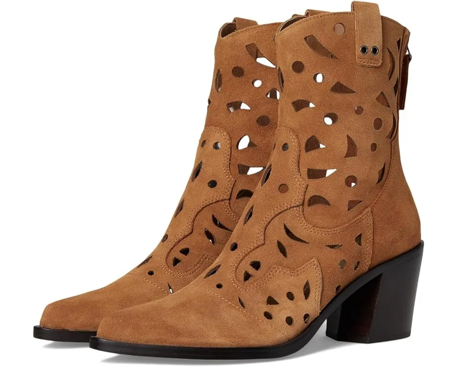 Dolce Vita Ковбойские сапоги Zenobi из замши на деревянной подошве