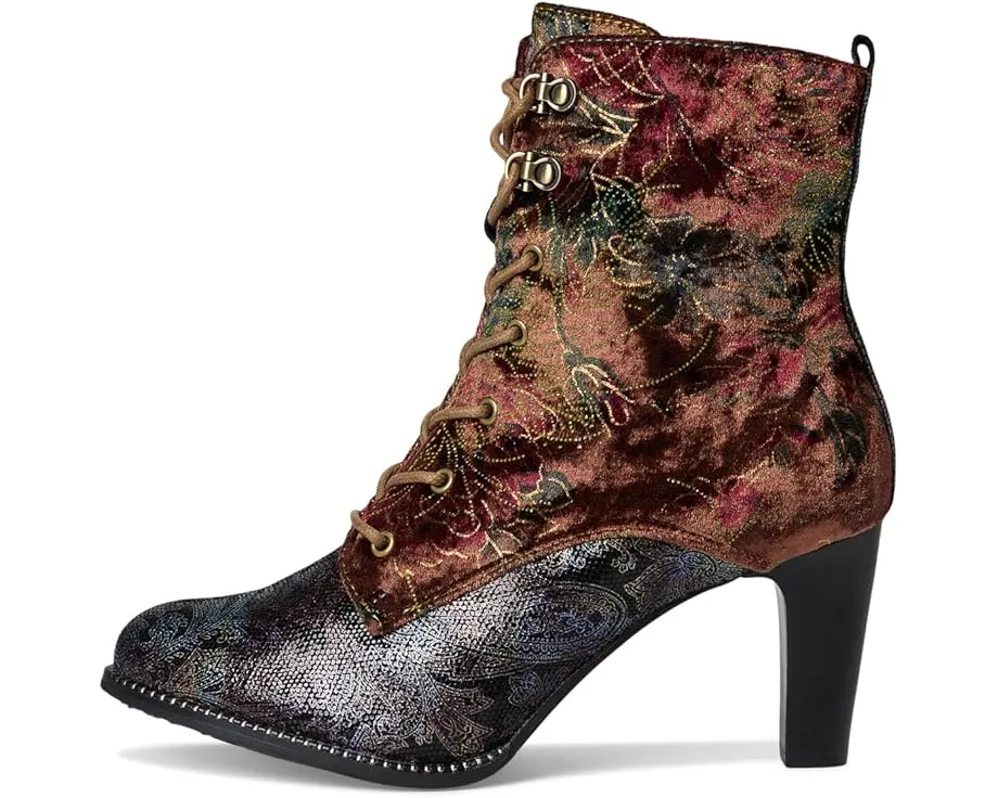 L'Artiste by Spring Step Ботильоны Stellar с вышивкой и каблуком 9 см