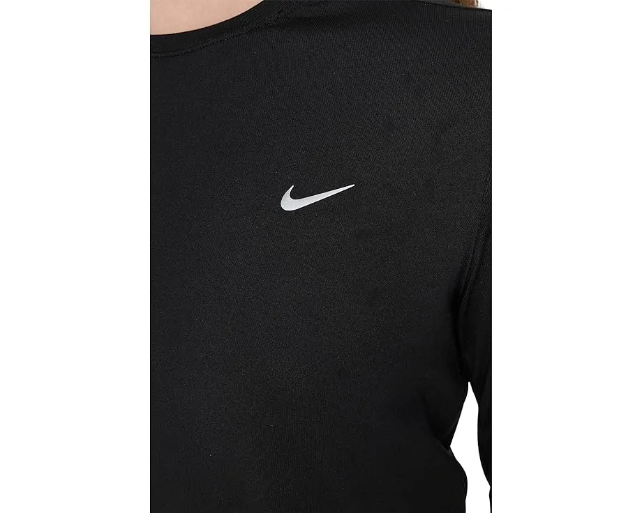 Nike Swift Dri-FIT Ultraviolet беговой лонгслив с круглым вырезом