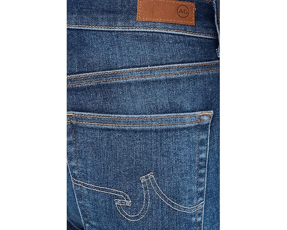 Джинсы Brinley Mid-Rise Straight Crop с прямой средней посадкой и укороченными штанинами в цвете Outspoken