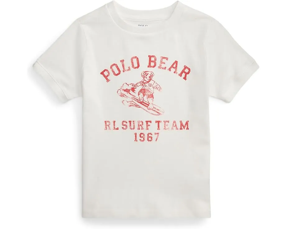 Футболка Polo Bear Cotton Jersey Tee с принтом Polo Ralph Lauren