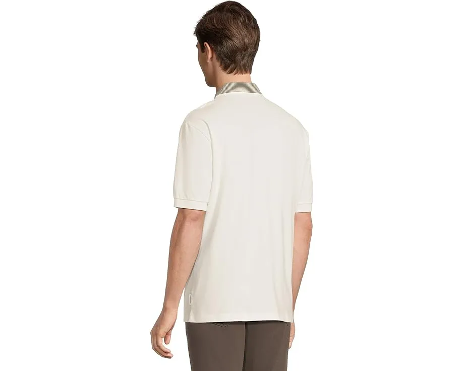 Поло Armani Exchange Small Logo с контрастными деталями