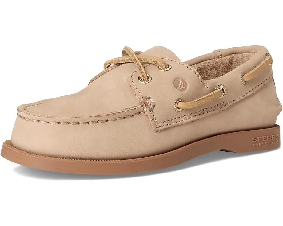 Детские лодочники Sperry Kids Authentic Original с ручной строчкой и непромокаемой подошвой