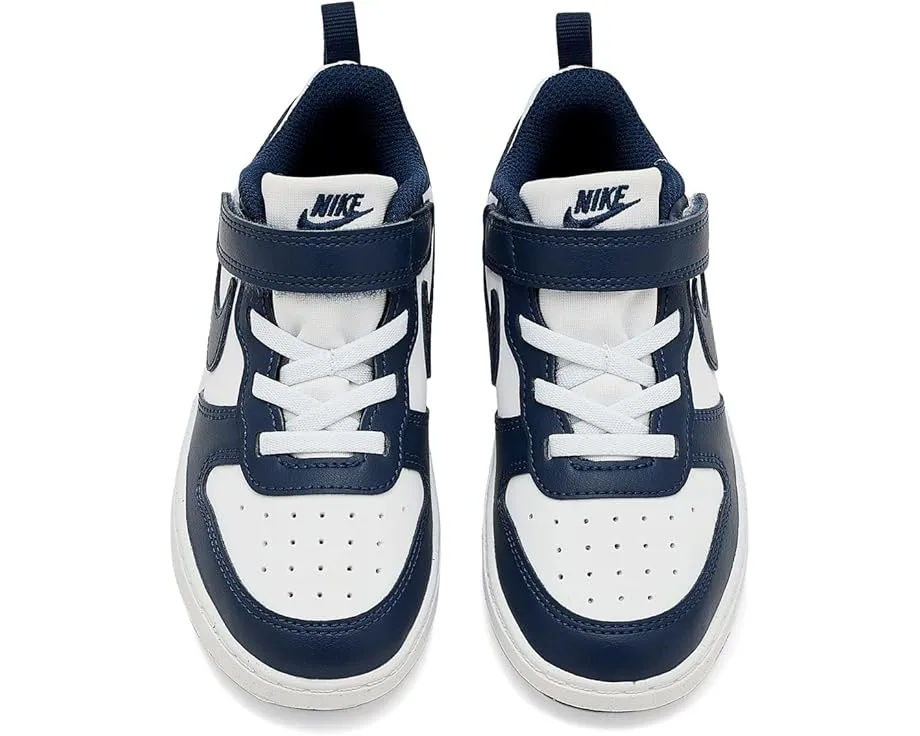 Кроссовки Nike Kids Court Borough Low Next Nature для малышей с липучкой и гибкой подошвой