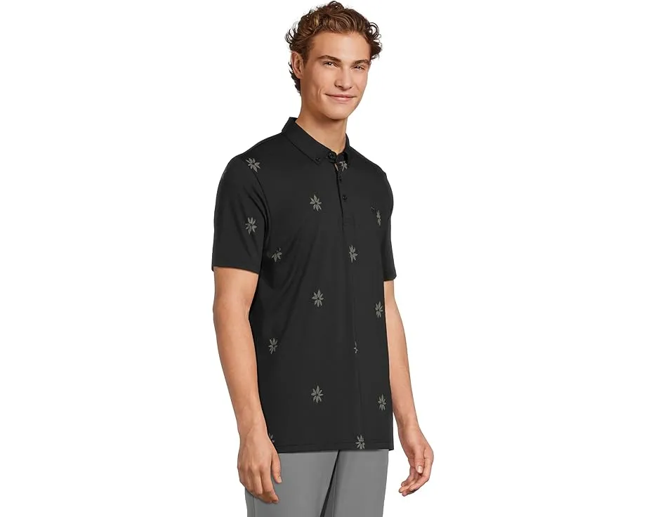 Футболка-поло Rome Around от TravisMathew с принтом по всей поверхности