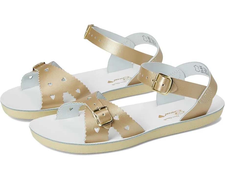 Детские сандалии Salt Water Sandal Sun-San Sweetheart с вырезами в виде сердечек