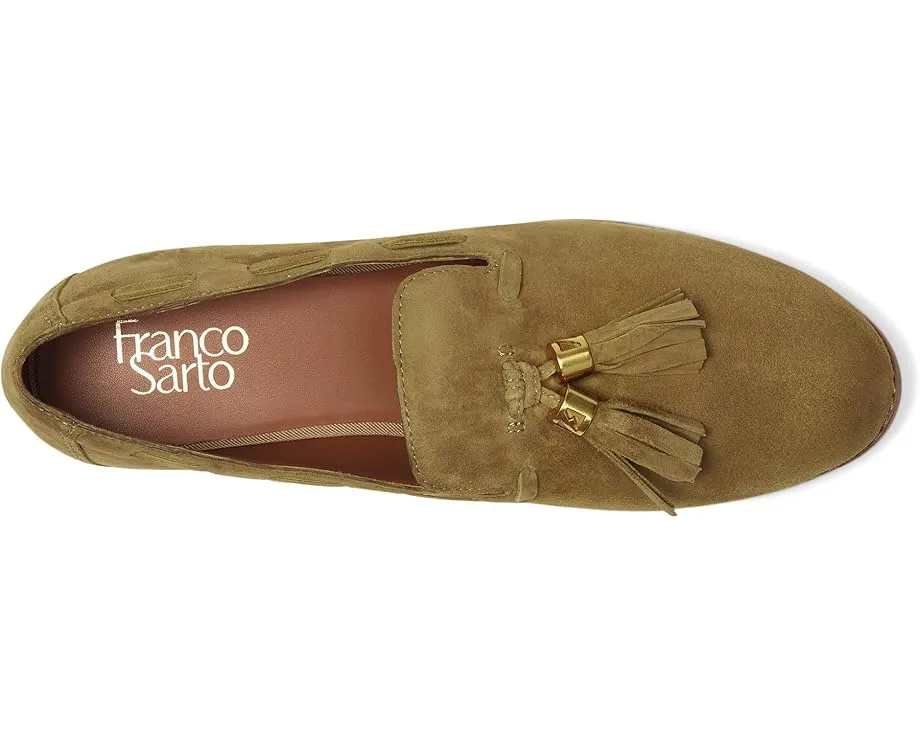 Лоферы L-Hartlie от Franco Sarto с кисточками и квадратным каблуком