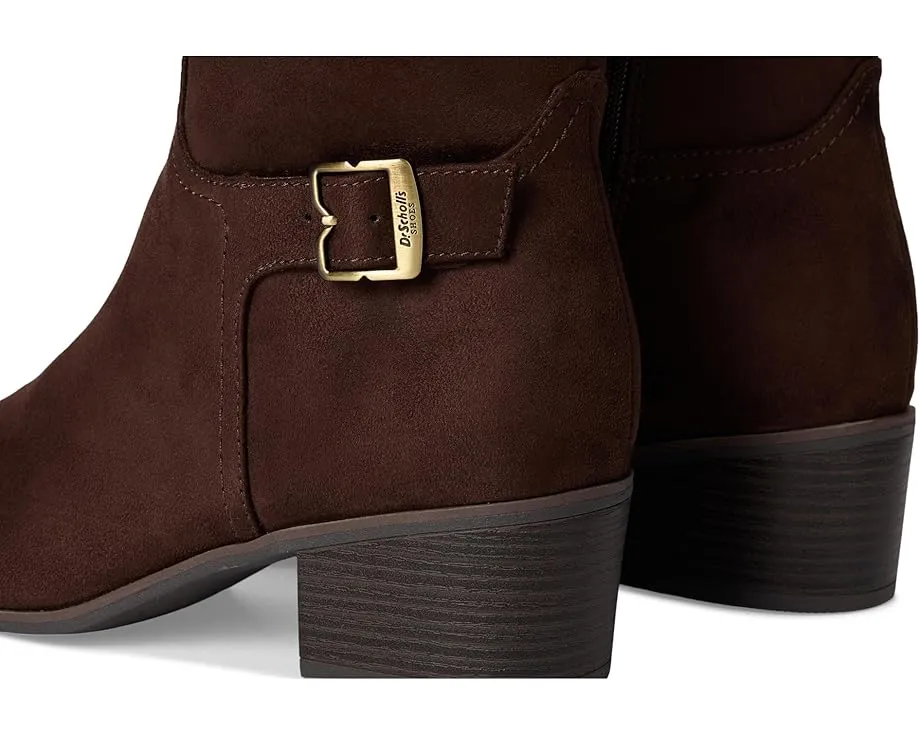 Высокие сапоги Dr. Scholl's Adeline Zip с боковой молнией и декоративной пряжкой