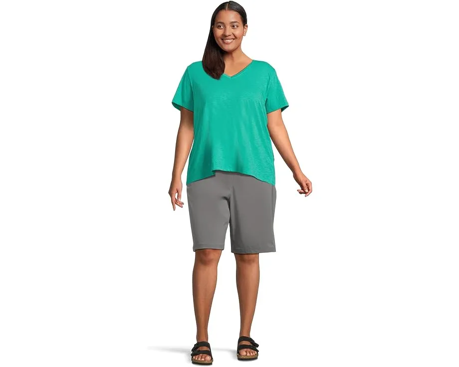 Шорты Columbia Plus Size All Seasons Long с защитой от солнца UPF 50 и эластичным поясом