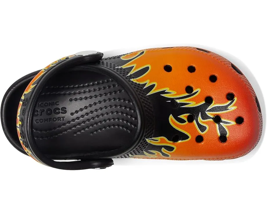 Детские классические сабо Crocs с рисунками и графикой