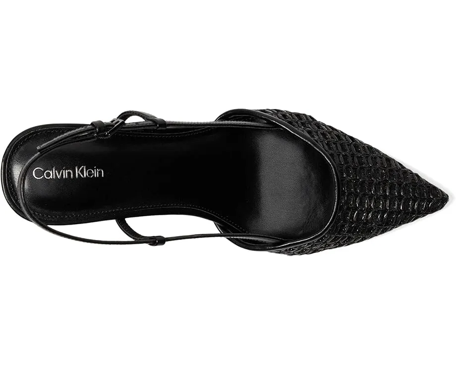 Туфли Juliesa на шпильке с острым носком и плетеным декором