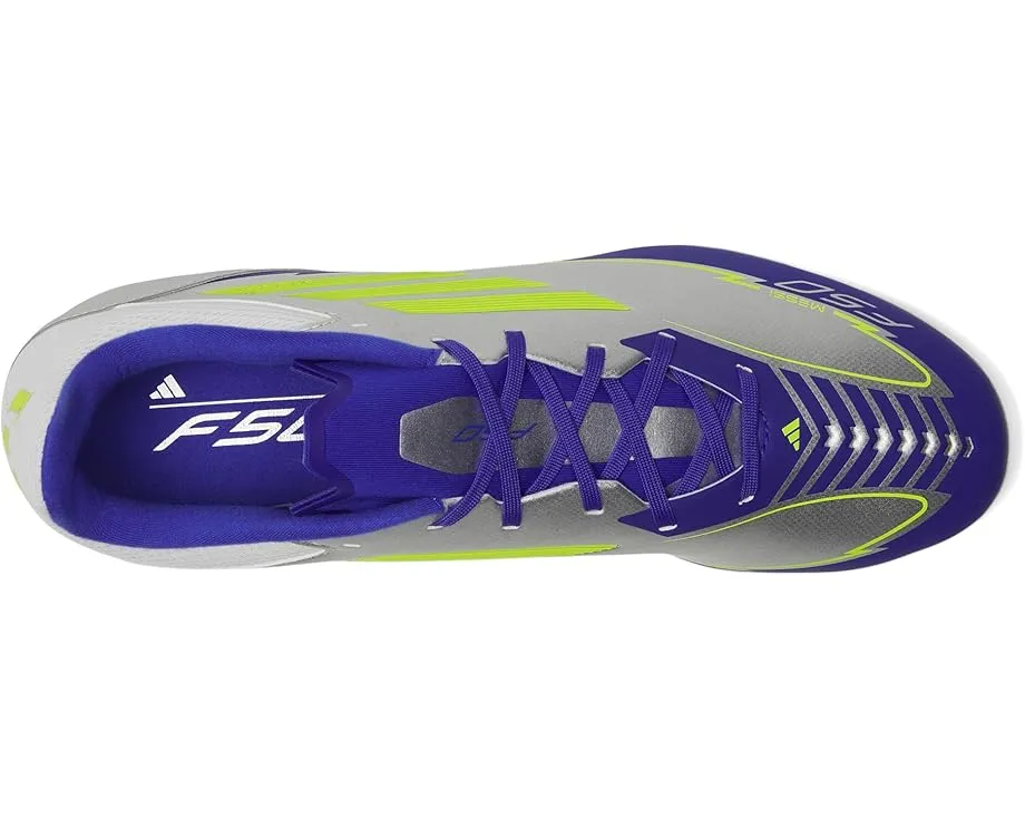 Бутсы Adidas F50 League Messi для твердого и универсального покрытия с шипами