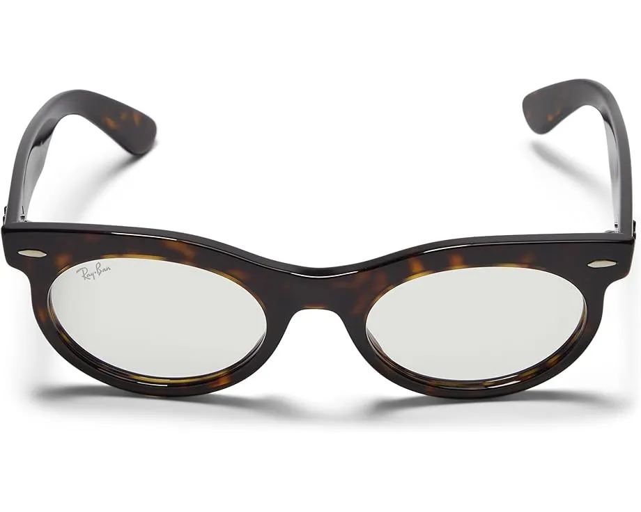 Солнцезащитные очки Ray-Ban Wayfarer Oval с овальной оправой и градиентными линзами