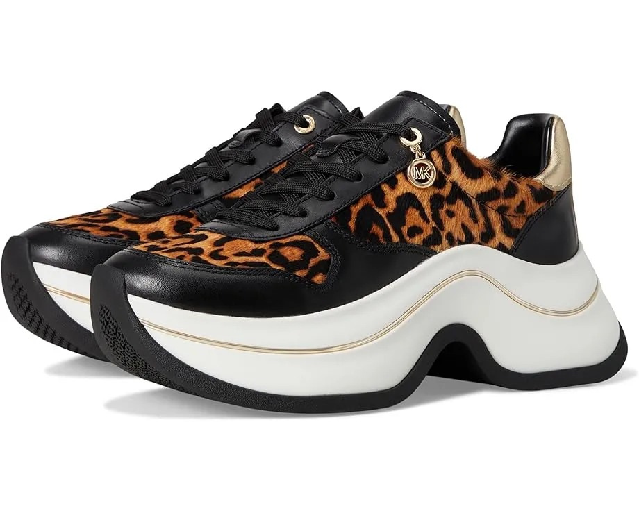 Кроссовки Arla Trainer на платформе из кожи