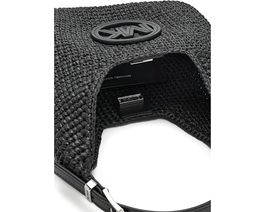 Сумка MICHAEL Michael Kors Nolita Small Hobo через плечо из соломки