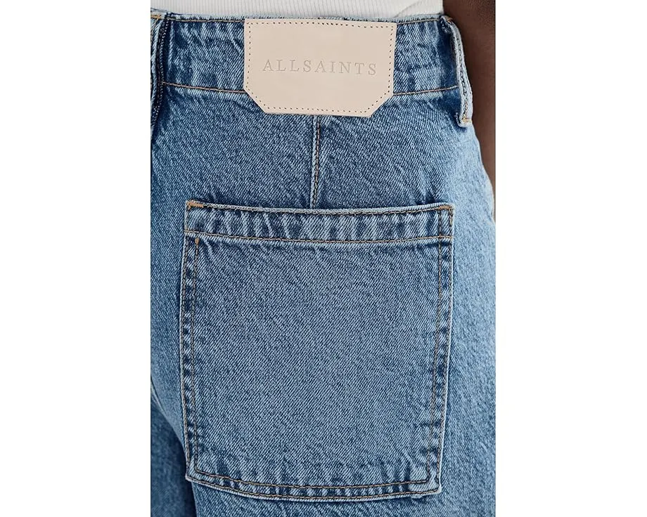 Джинсы AllSaints Tay Carpenter широкого кроя из органического хлопка