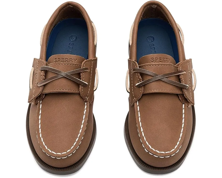 Детские мокасины Sperry Authentic Original с застежкой на липучке