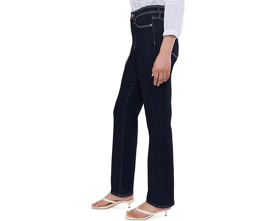 NYDJ Джинсы Straight с тройной строчкой в цвете Morningtides и технологией Sure Stretch