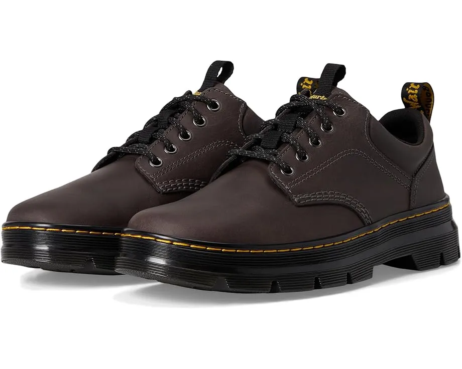 Кожаные туфли Dr. Martens Reeder на массивной подошве