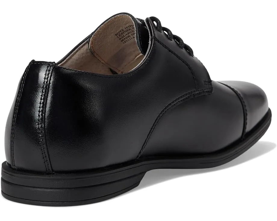 Детские оксфорды Reveal Cap Toe с велосипедным носком от Florsheim Kids