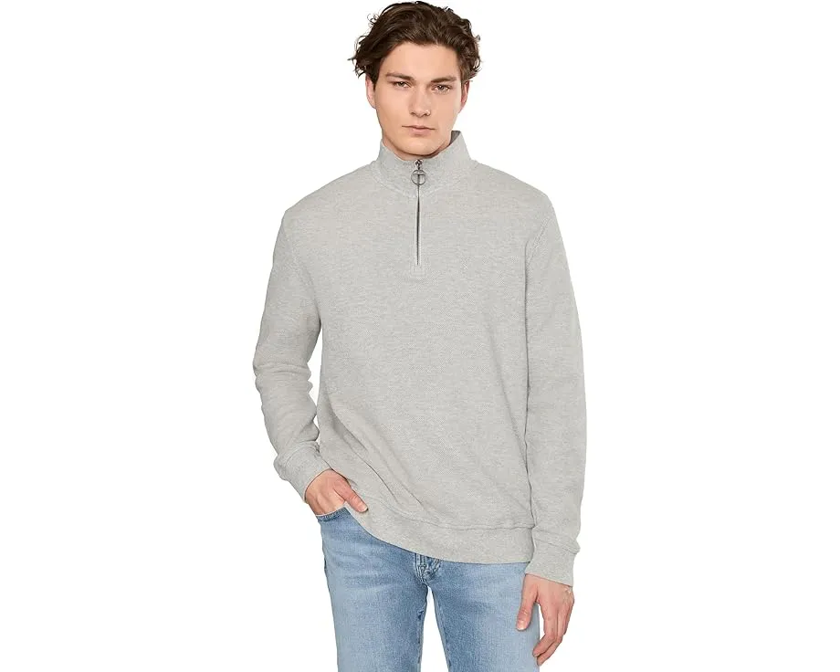 Свитшот Barbour Pique Interlock с полузастежкой молнией