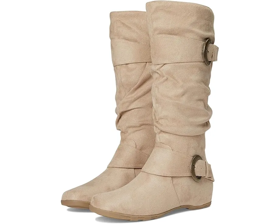 Ботильоны Journee Collection Jester-01 с пряжкой и молнией