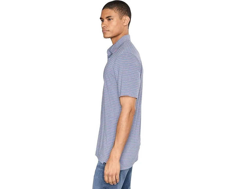 Поло Faherty Short Sleeve Movement Polo с эластичной тканью и классическим кроем
