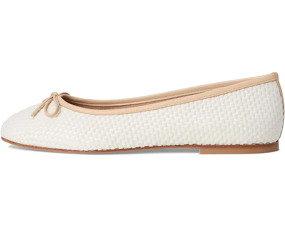 Балетки French Sole Marge из конопляного полотна с бантом и стелькой EVA