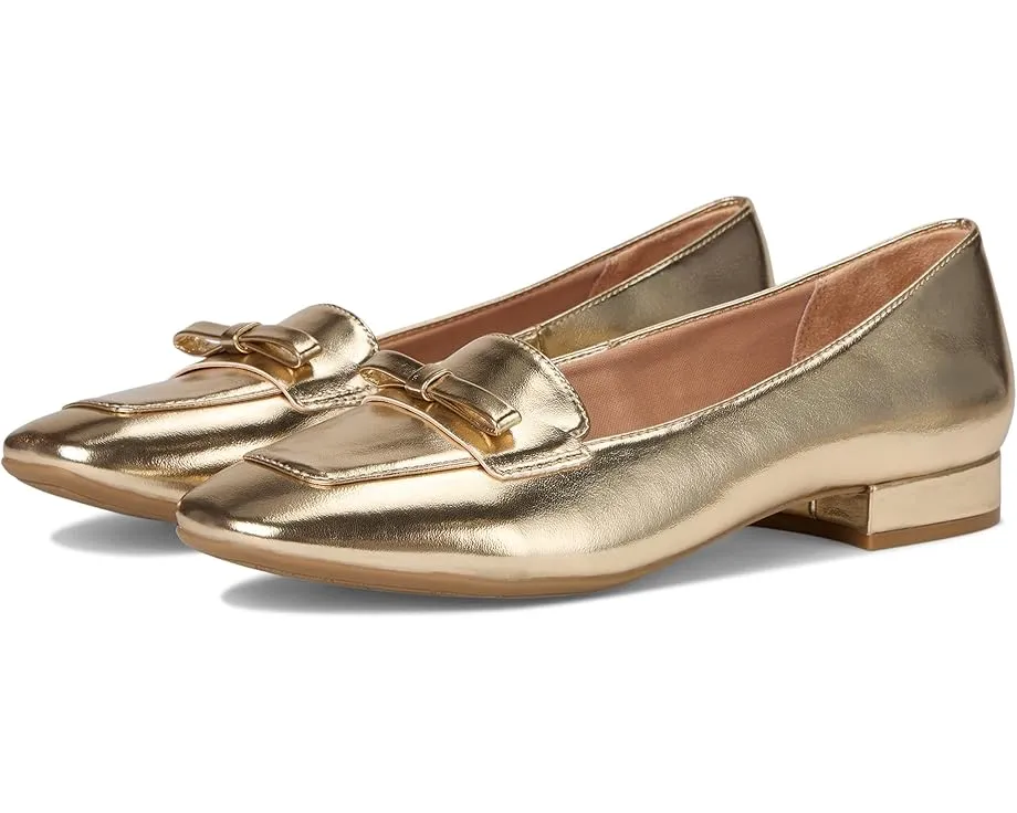 Балетки LifeStride Claudine с квадратным носком и бантом на удобной подошве