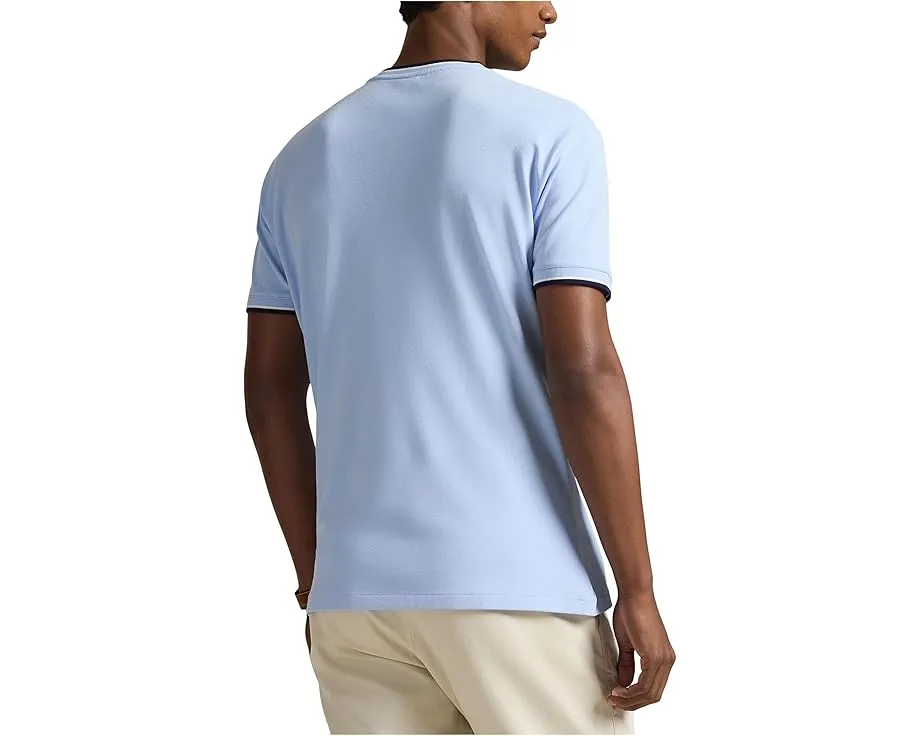 Классическая футболка Polo Ralph Lauren из стретч-сетки с коротким рукавом